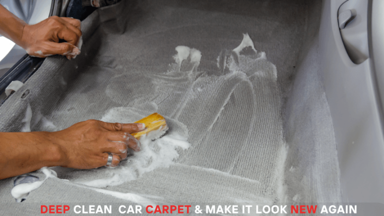 Deep Clean Car Carpet DIY